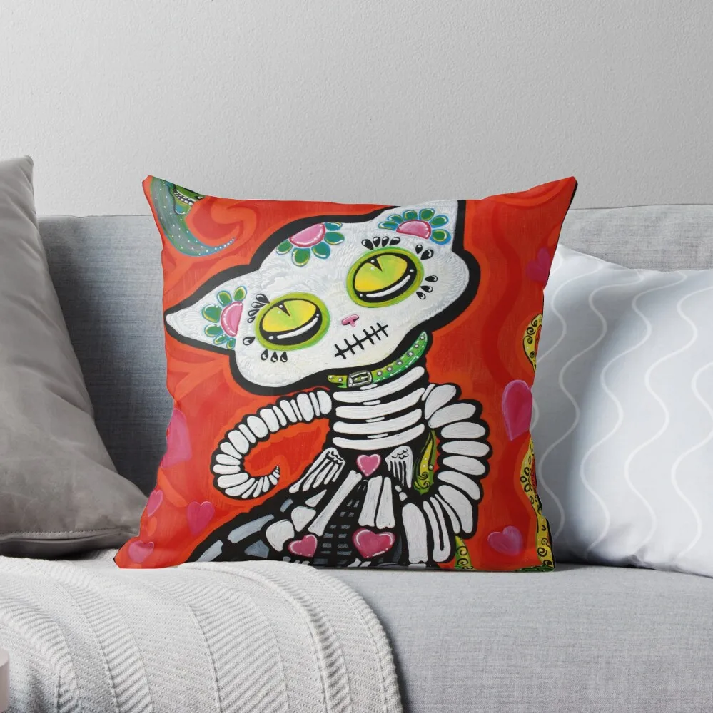 Gato De Los Muertos Throw Pillow Pillowcase Cushion Cover Home Decorative Sofa Pillow Cover Cushion Cover 40x40cm 45x45cm 
Gato De Los Muertos Throw Pillow Pillowcase Cushion Cover Home Decorative Sofa Pillow Cover Cushion Cover 40x40cm 45x45cm