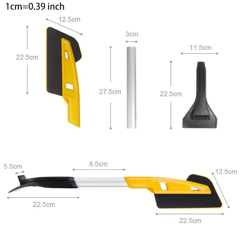 Windshield Ice Breaker Plastic Scraper Quick Clean Glass Brush Snow Remover Car Window Snow Ice Scrubber
Windshield Ice Breaker Plastic Scraper Quick Clean Glass Brush Snow Remover Car Window Snow Ice Scrubber