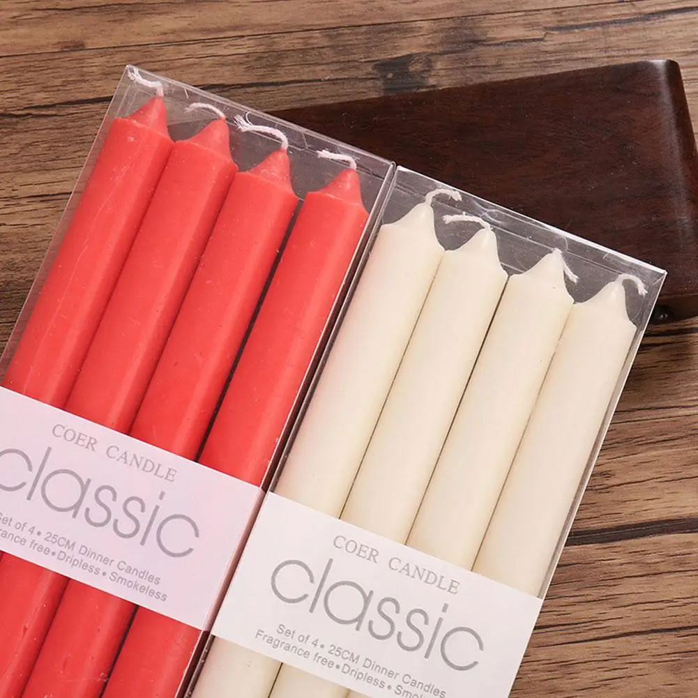 4pcs Home Candlestick Candles Colorful Candles Wedding Home 1set Decoration Candle Valentine Candles Party M0I6
4pcs Home Candlestick Candles Colorful Candles Wedding Home 1set Decoration Candle Valentine Candles Party M0I6