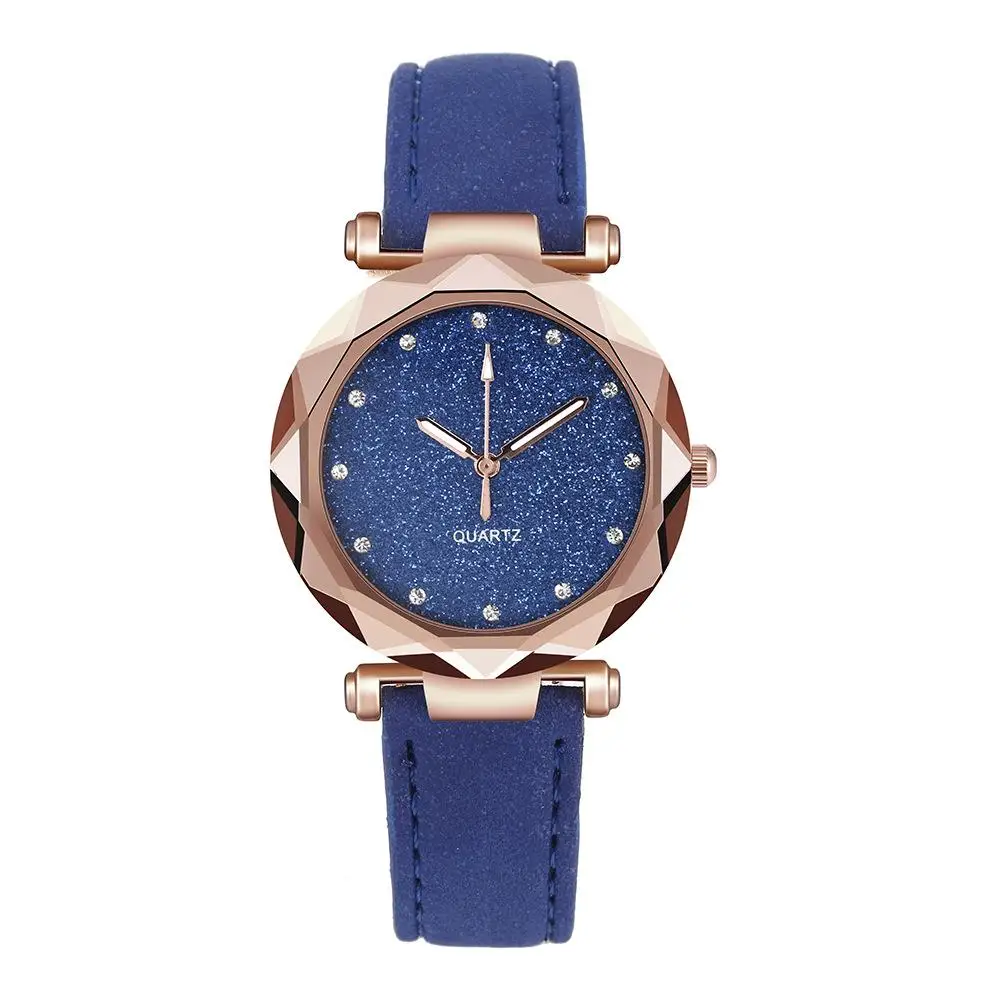 Fashion New Casual Women Romantic Starry Sky Wrist Watch Leather Rhinestone Designer Ladies Clock Simple Dress Gfit Montre Femme
Fashion New Casual Women Romantic Starry Sky Wrist Watch Leather Rhinestone Designer Ladies Clock Simple Dress Gfit Montre Femme
