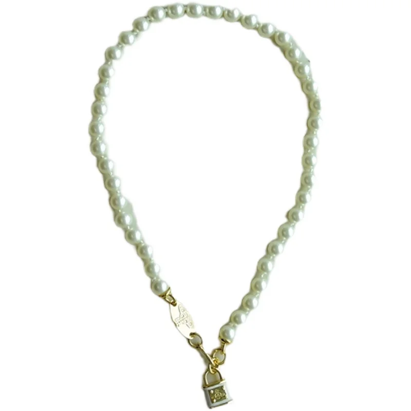 West after Vivi W's new Saturn Planetary Cosmic Champagne Caster Pearl Copper CollarChain Necklace Accessories
West after Vivi W's new Saturn Planetary Cosmic Champagne Caster Pearl Copper CollarChain Necklace Accessories