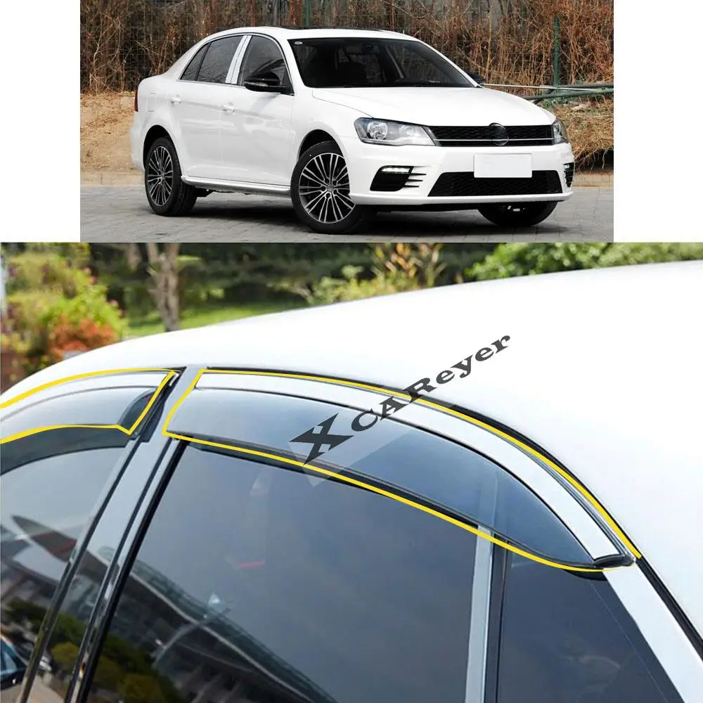 For VW Volkswagen Bora Sedan 2008 2009 2010 2011 2012 2013 2014 2015 Sticker Plastic Window Glass Wind Visor Rain/Sun Guard Vent 
For VW Volkswagen Bora Sedan 2008 2009 2010 2011 2012 2013 2014 2015 Sticker Plastic Window Glass Wind Visor Rain/Sun Guard Vent