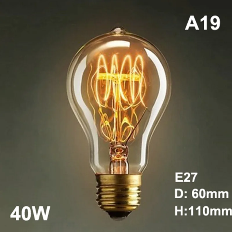Hot !Retro Vintage Edison Bulb E27 40w 220v Filament Incandescent Bulb Vintage Lamp Interior Home Lamp Decoration
Hot !Retro Vintage Edison Bulb E27 40w 220v Filament Incandescent Bulb Vintage Lamp Interior Home Lamp Decoration