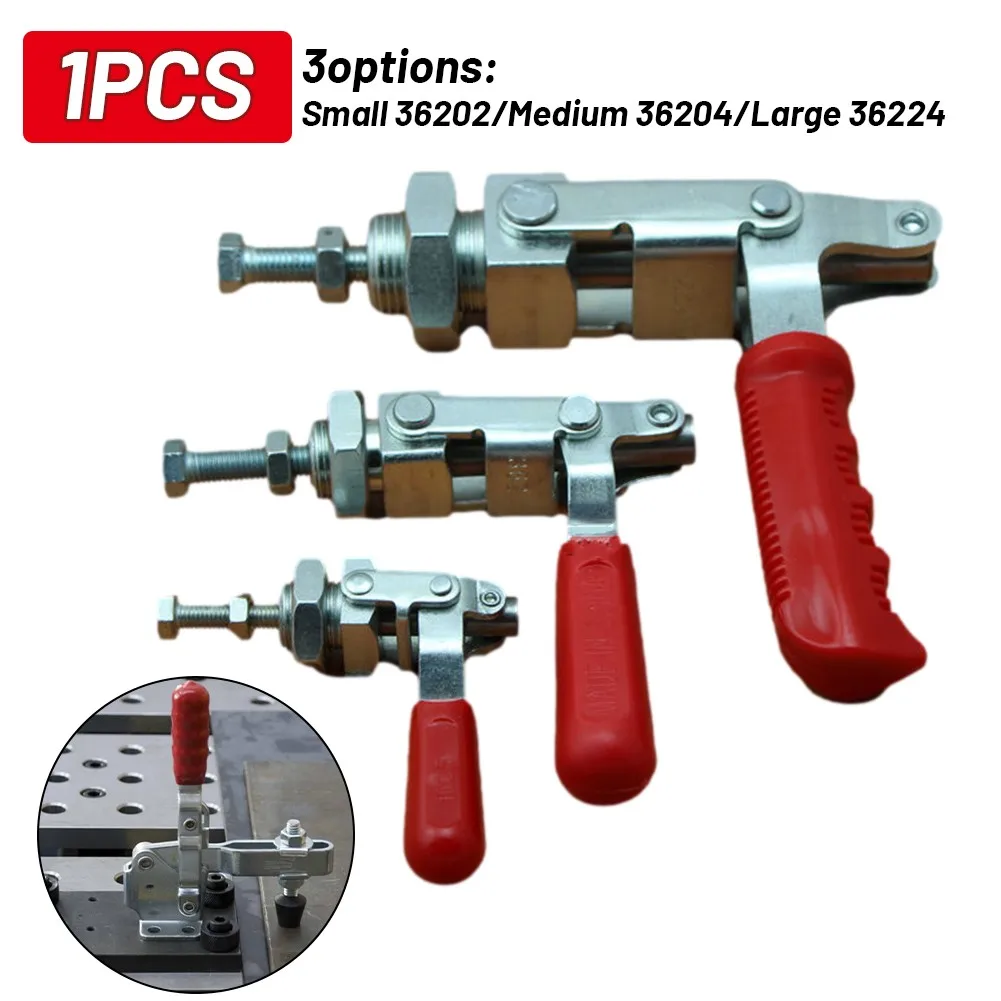 1pc Heavy Release Toggle Clamp Holding Capacity Push Pull Toggle Clamp Hand Tool For Processing Or Assembly Of Fixed Clamping
1pc Heavy Release Toggle Clamp Holding Capacity Push Pull Toggle Clamp Hand Tool For Processing Or Assembly Of Fixed Clamping