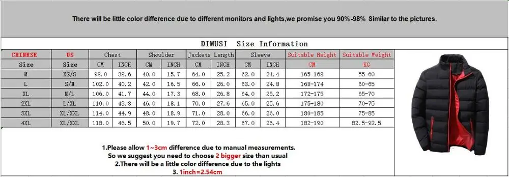 DIMUSI Winter Men's Jackets Fashion Men Cotton Thick Warm Parkas Casual Outdwear Stand Collar Thermal Jackets Mens Clothing
DIMUSI Winter Men's Jackets Fashion Men Cotton Thick Warm Parkas Casual Outdwear Stand Collar Thermal Jackets Mens Clothing