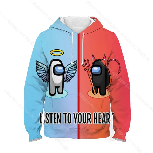 Children Game Among Us Hoodie Kids Cartoon 3D Printed Sweatshirt Boys Girls Anime Pullover Harajuku Sudadera Autumn Winter Tops
Children Game Among Us Hoodie Kids Cartoon 3D Printed Sweatshirt Boys Girls Anime Pullover Harajuku Sudadera Autumn Winter Tops