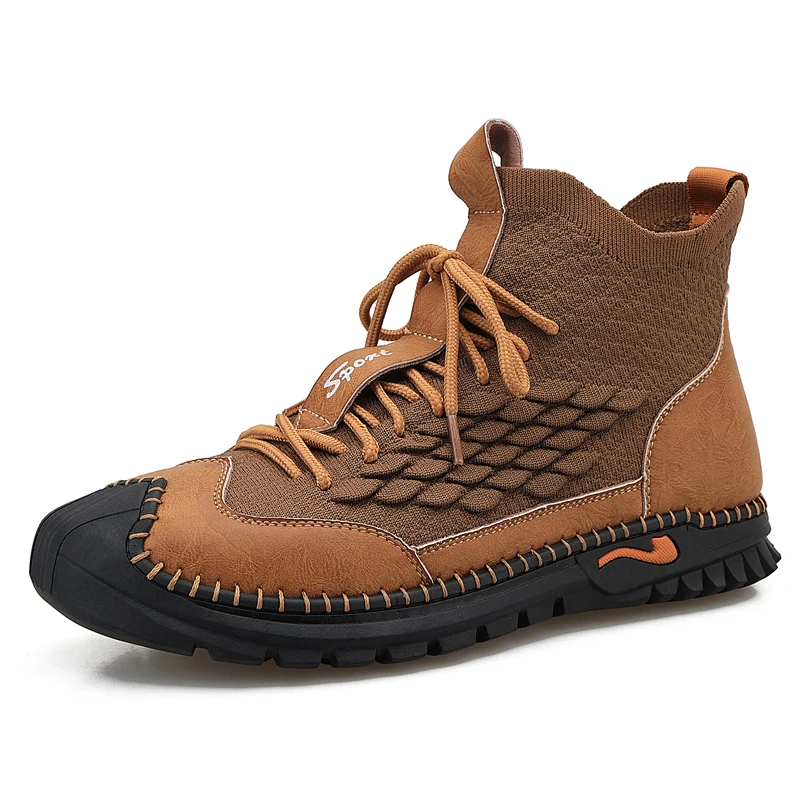 Luxury Autumn Winter Ankle Boots for Men Shoes Original Flat Fashion Casual Male Footwear High-top Rubber Spring Tenis Masculino
Luxury Autumn Winter Ankle Boots for Men Shoes Original Flat Fashion Casual Male Footwear High-top Rubber Spring Tenis Masculino
