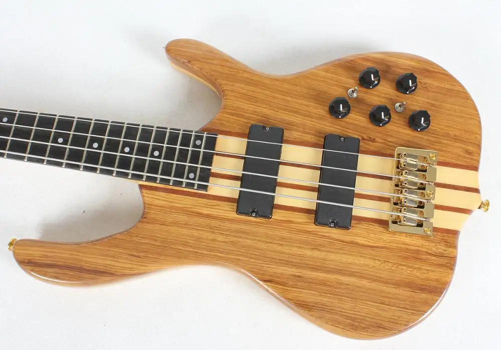 high quality neck thru 4 four string zebra electric bass guitar free shipping
high quality neck thru 4 four string zebra electric bass guitar free shipping
