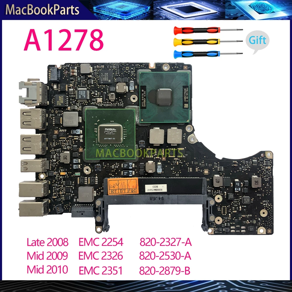 Оригинальная материнская плата A1278 для Macbook Pro 13 ", материнская плата 820-2327-A 820-2530-A 820-2879-B Core 2 Duo 2008 2009 2010 лет
Оригинальная материнская плата A1278 для Macbook Pro 13 ", материнская плата 820-2327-A 820-2530-A 820-2879-B Core 2 Duo 2008 2009 2010 лет