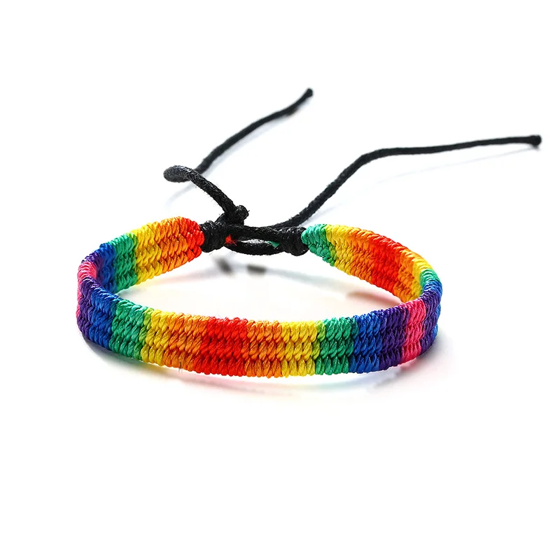 20 Pieces Rainbow Bracelet LGBT Pride Handmade Woven Rope Hand-woven Strap Friendship Jewelry
20 Pieces Rainbow Bracelet LGBT Pride Handmade Woven Rope Hand-woven Strap Friendship Jewelry