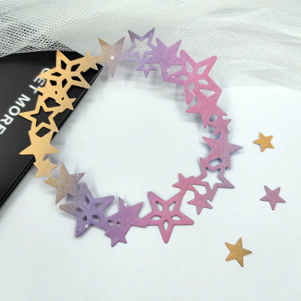 Star Wreath Metal Cutting Dies Scrapbooking Embossing Folders for DIY Album Card Making Craft Stencil Greeting Photo Paper
Star Wreath Metal Cutting Dies Scrapbooking Embossing Folders for DIY Album Card Making Craft Stencil Greeting Photo Paper