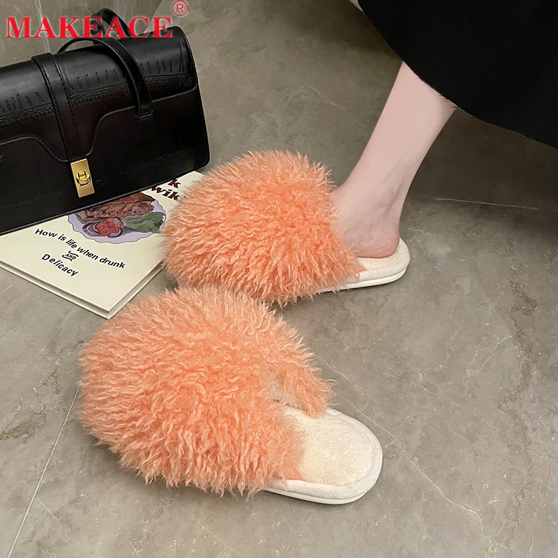 Winter cotton slippers fashion plush bag-top ladies home slippers home casual shoes suede extra thick warm bathroom slippers
Winter cotton slippers fashion plush bag-top ladies home slippers home casual shoes suede extra thick warm bathroom slippers