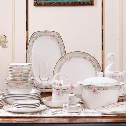 2022 Fashion Dishes Set European Style Dishes Porcelain Tableware High-grade Bone China Tableware Set Household Wedding Ceremony
2022 Fashion Dishes Set European Style Dishes Porcelain Tableware High-grade Bone China Tableware Set Household Wedding Ceremony