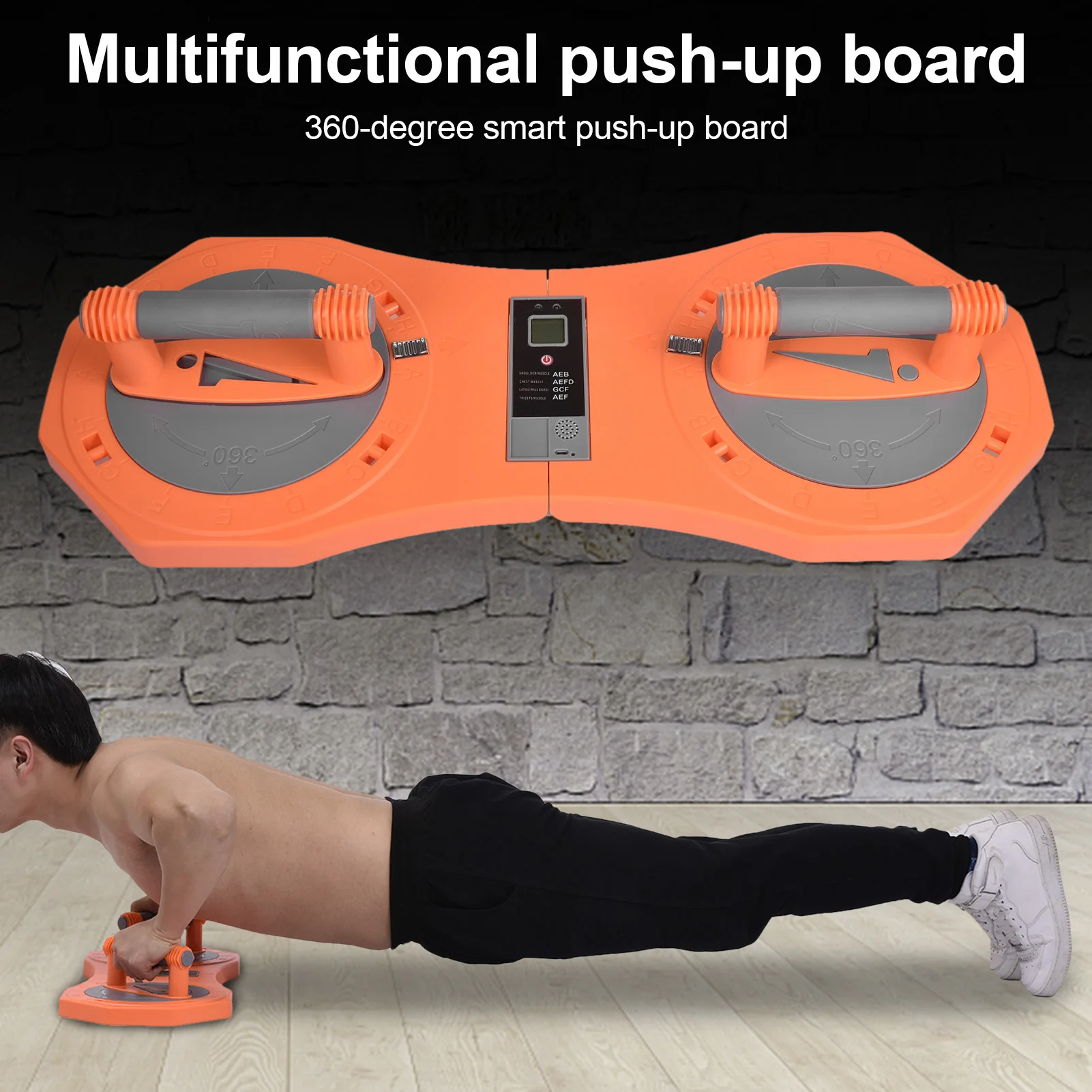 25x9.65x1.18inch 360 Degree Smart Push-up Board Training Equipment Muscle Fitness Tool Multifunctional Push Up Equipment
25x9.65x1.18inch 360 Degree Smart Push-up Board Training Equipment Muscle Fitness Tool Multifunctional Push Up Equipment