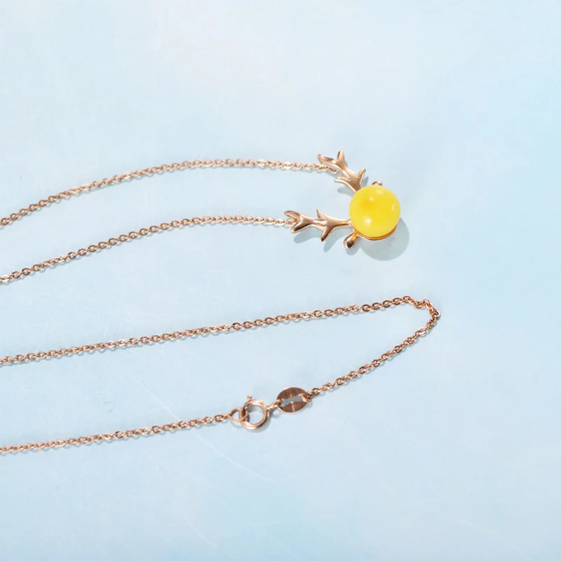 S925 Sterling Silver Lovely Antler Beeswax Pendant Necklace Fashion Jewelry for Women Free Shipping
S925 Sterling Silver Lovely Antler Beeswax Pendant Necklace Fashion Jewelry for Women Free Shipping