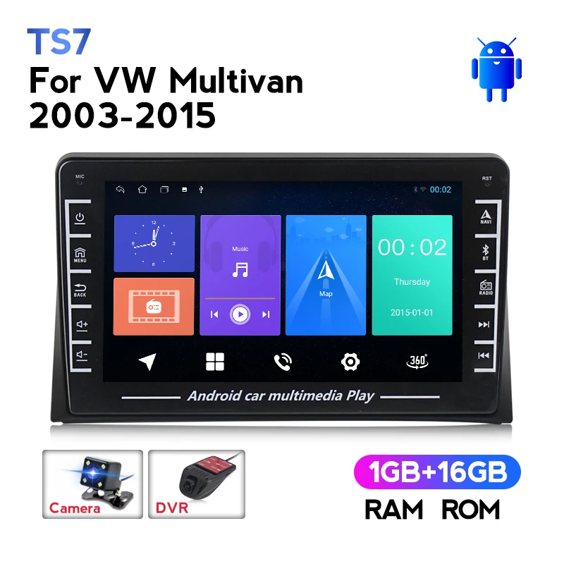 Автомагнитола 2 din, мультимедийный плеер на android, без dvd, с IPS-экраном, bluetooth, для Volkswagen VW Multivan 2003-2015
Автомагнитола 2 din, мультимедийный плеер на android, без dvd, с IPS-экраном, bluetooth, для Volkswagen VW Multivan 2003-2015