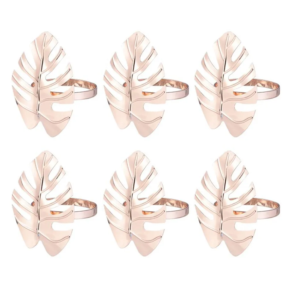 6pcs/lot Metal Hawaii Wedding Party Leaves Napkin Rings Monstera Napkin Holder Wedding Banquet Hotel Table Supplies Table Decor
6pcs/lot Metal Hawaii Wedding Party Leaves Napkin Rings Monstera Napkin Holder Wedding Banquet Hotel Table Supplies Table Decor