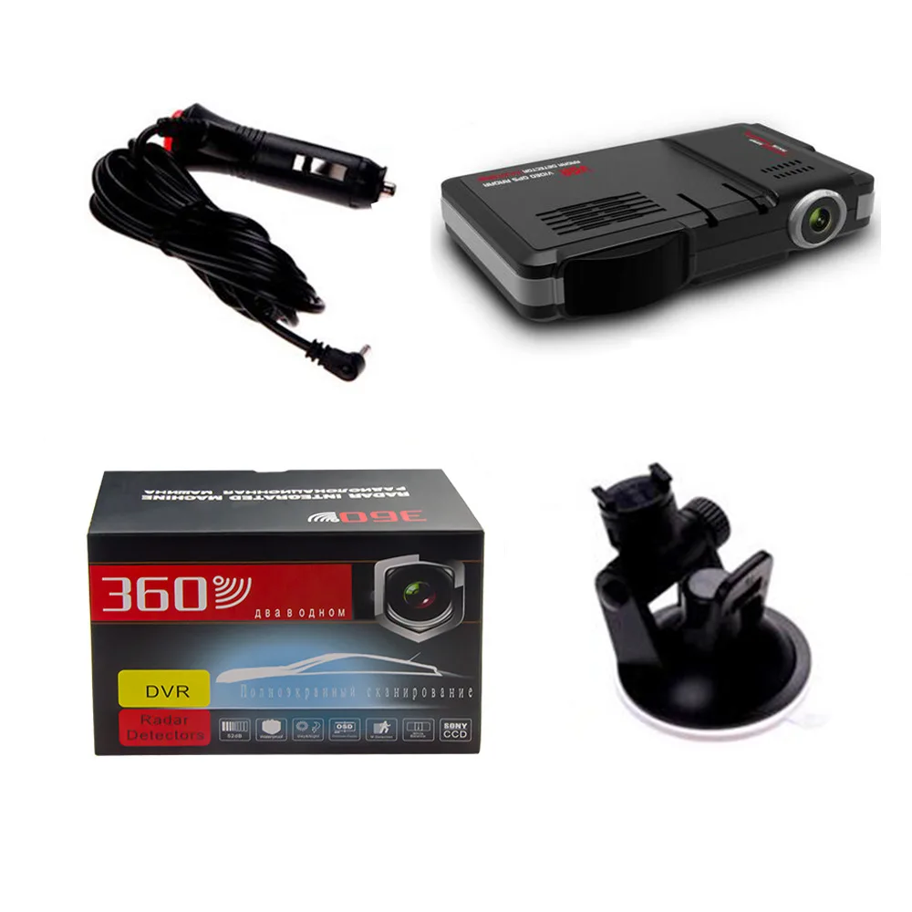 

Multi-Lanuage 2 in 1 Car DVR Recorder Radar Speed Detector G-sensor Traffic Alert Night Vision Dash Camera Auto Recorder