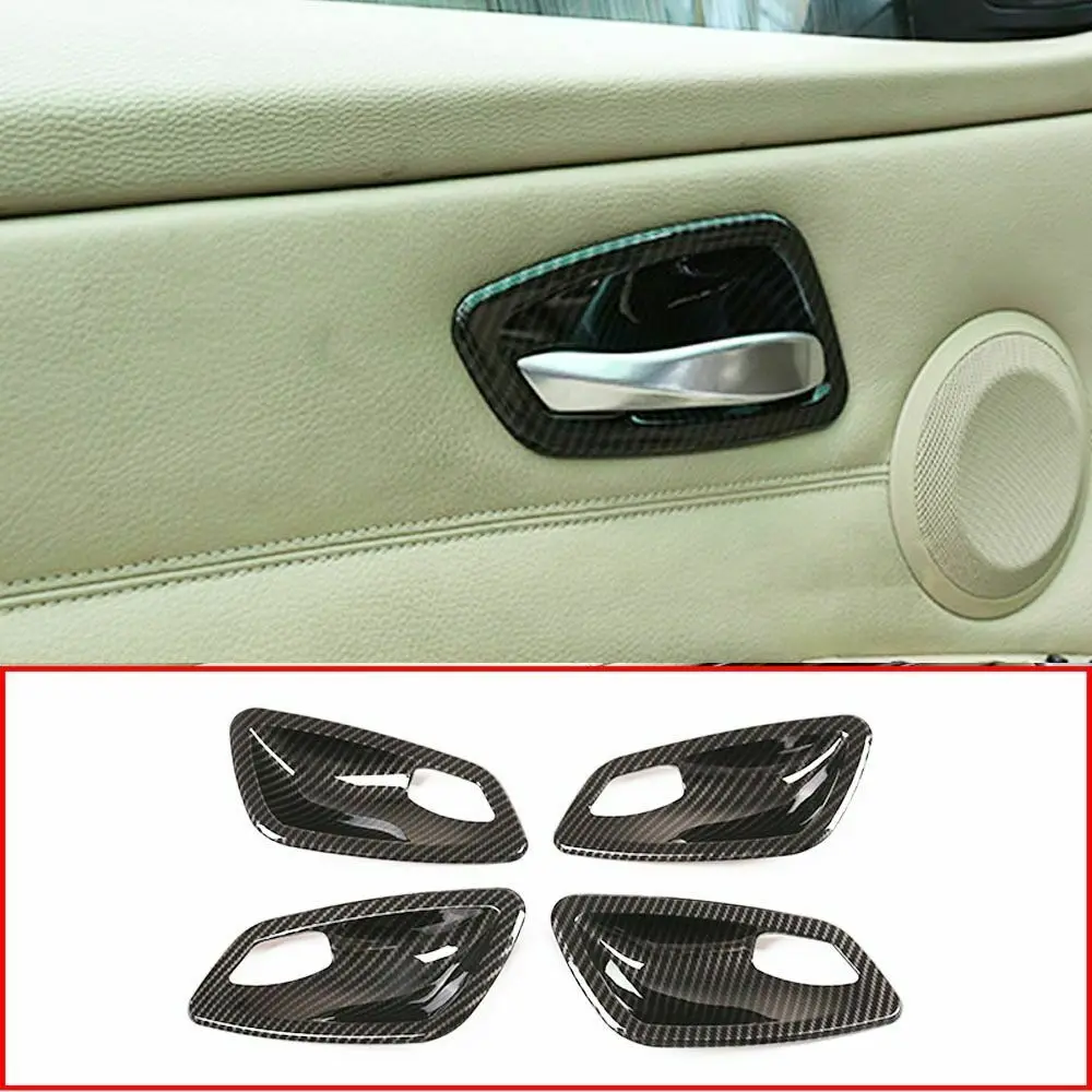 Carbon fiber ABS Door Handle Bowl Cover Fit For BMW 3 Series E90 Sedan 2005-2012
Carbon fiber ABS Door Handle Bowl Cover Fit For BMW 3 Series E90 Sedan 2005-2012
