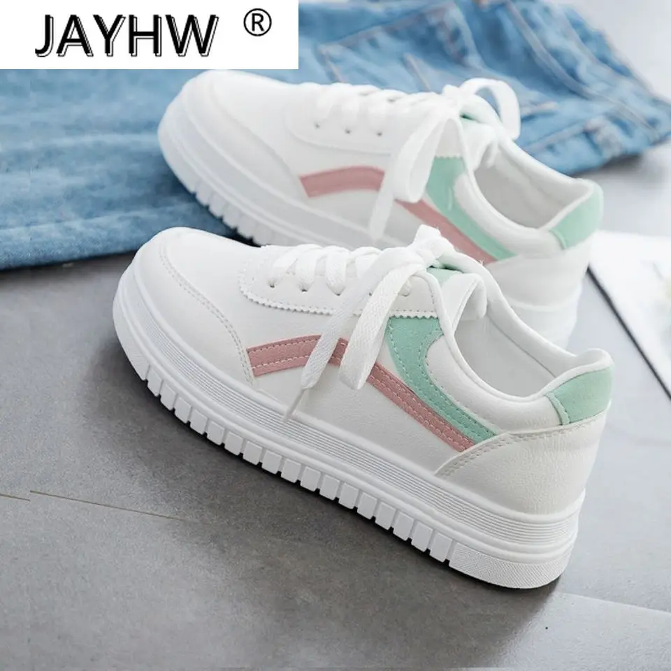 2021 New Spring Women's Vulcanized Shoes Fashion Comfortable Color Matching Lace-up Casual Shoes Low-heeled Lightweight Sneakers
2021 New Spring Women's Vulcanized Shoes Fashion Comfortable Color Matching Lace-up Casual Shoes Low-heeled Lightweight Sneakers