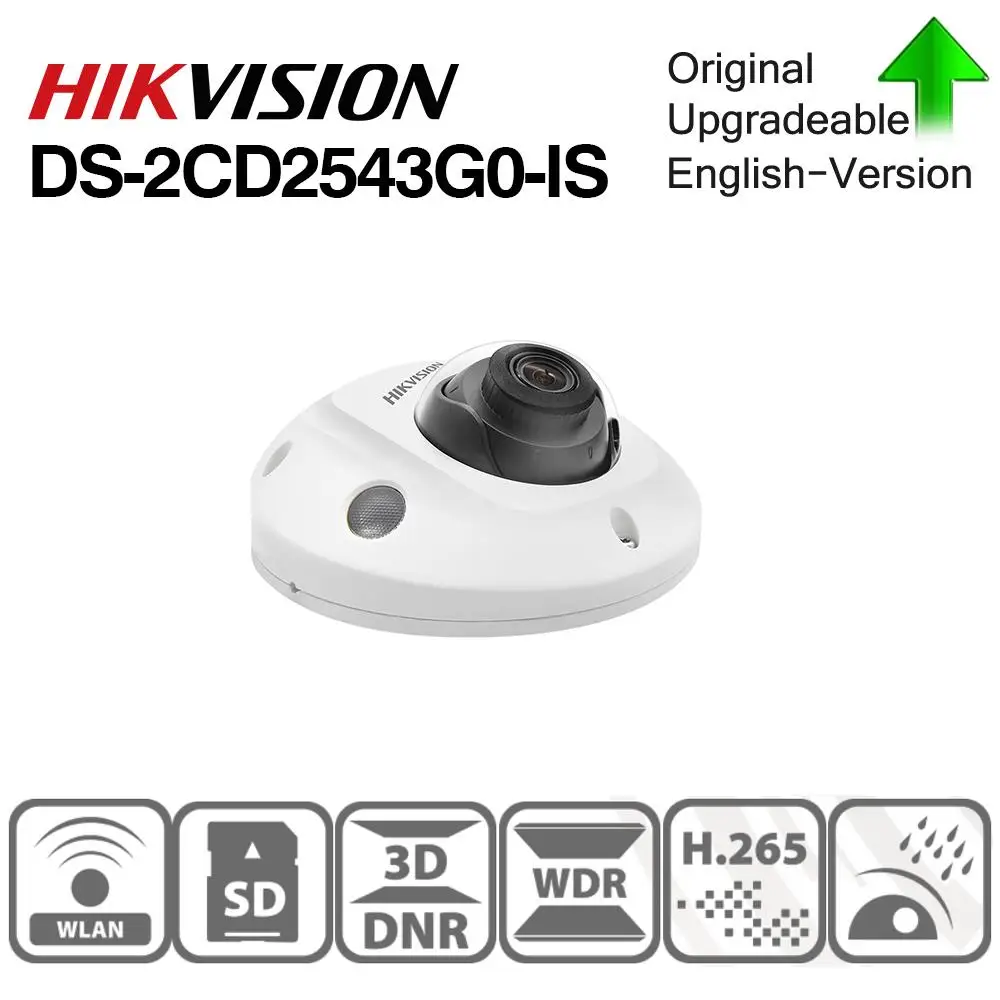 Hikvision оригинальная фотокамера внутреннего наблюдения, 4 МП, H.265 + слот для SD-карты
Hikvision оригинальная фотокамера внутреннего наблюдения, 4 МП, H.265 + слот для SD-карты