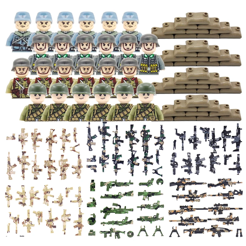 DIY Military Minifigure Assembly Model Japanese Eighth Route Army Special Forces with Equipment Weapon Children's Toys Gifts
DIY Military Minifigure Assembly Model Japanese Eighth Route Army Special Forces with Equipment Weapon Children's Toys Gifts