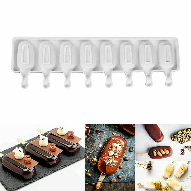 8 Cell Ice Cream Cake DIY Mold Juice Popsicles Maker Silicone Mould Kitchen Supplies Dropshipping Silicone Mold 
8 Cell Ice Cream Cake DIY Mold Juice Popsicles Maker Silicone Mould Kitchen Supplies Dropshipping Silicone Mold