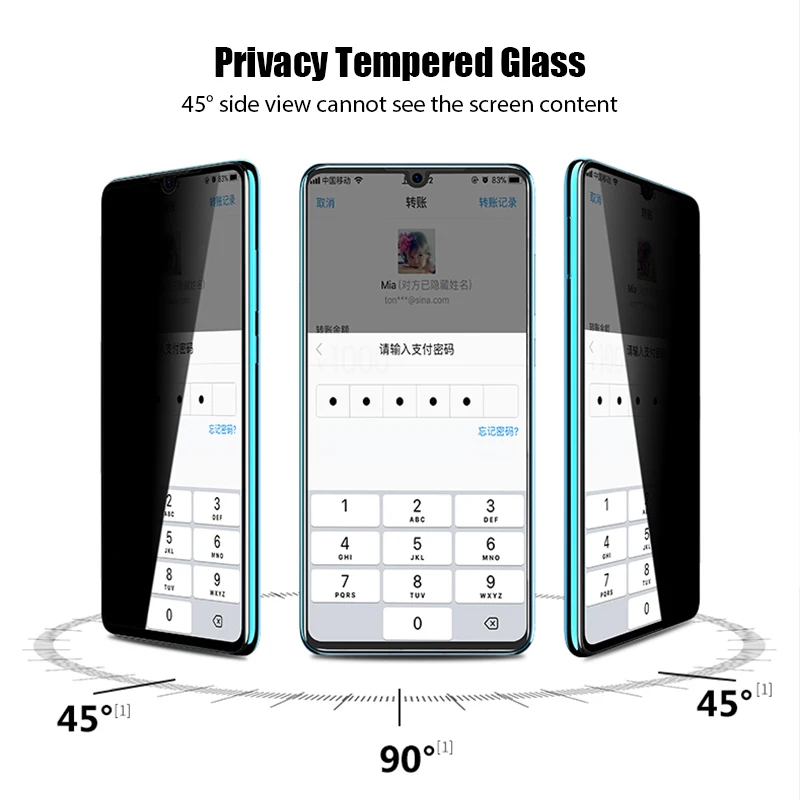 Антибликовое закаленное стекло для Huawei P Smart 2021 2020 2019 S Z Защита экрана P40 Lite E 5G P30 P20
