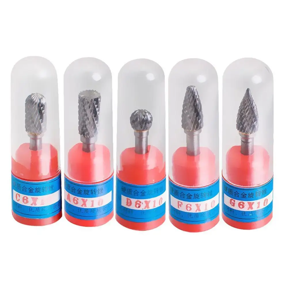 5pcs/set Tungsten Carbide Burr 1/4" 6mm Rotary Cutter Files Set CNC Engraving CED 10mm SA, SC, SD, SLand SF Type Burrs Grinders
5pcs/set Tungsten Carbide Burr 1/4" 6mm Rotary Cutter Files Set CNC Engraving CED 10mm SA, SC, SD, SLand SF Type Burrs Grinders