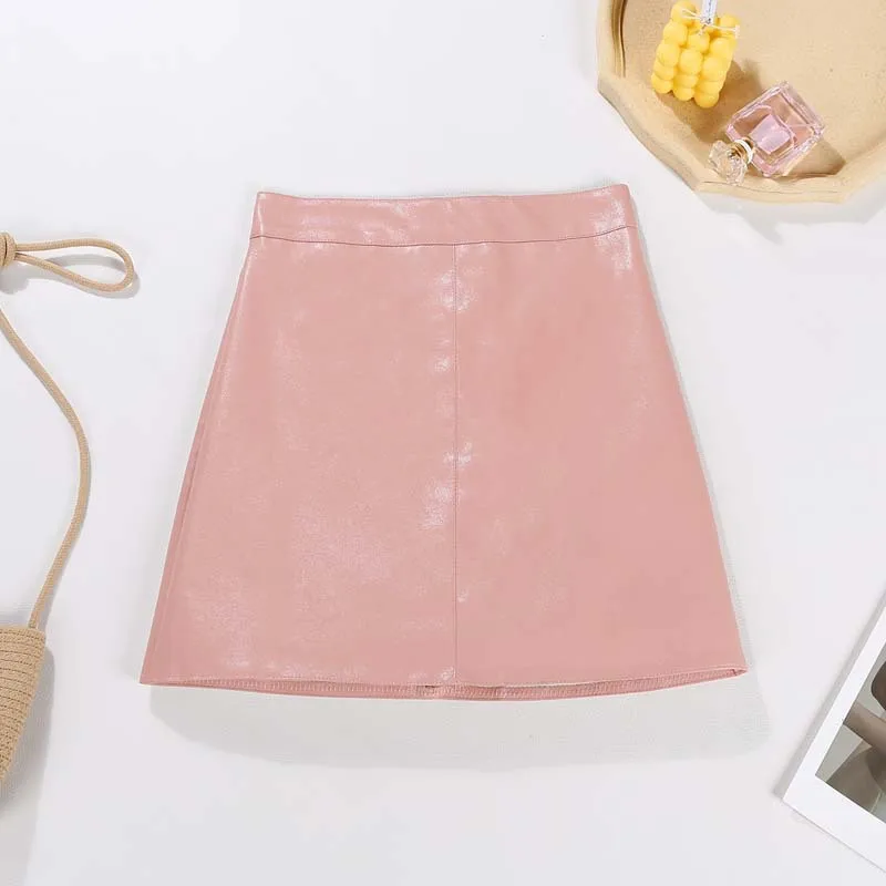 Gentillove High Waist Pencil Skirt Party Club Y2K Mini Skirt Female All-Match Slim Zipper Summer Womens Pu Leather Wear Bodycon 
Gentillove High Waist Pencil Skirt Party Club Y2K Mini Skirt Female All-Match Slim Zipper Summer Womens Pu Leather Wear Bodycon