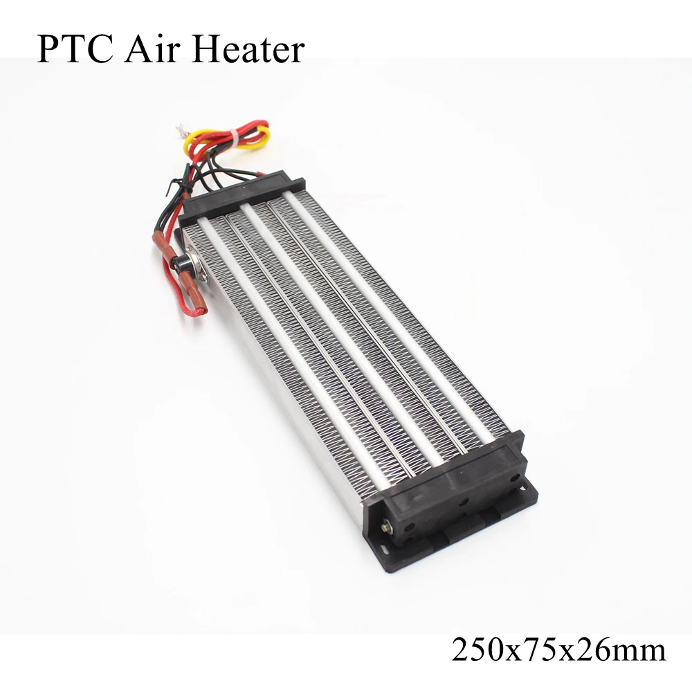 250x75x26mm 220V 2000W PTC Heater Ceramic Thermistor Air Heating Mini Outdoor Heaters Induction Aquarium Water Car Film Plate
250x75x26mm 220V 2000W PTC Heater Ceramic Thermistor Air Heating Mini Outdoor Heaters Induction Aquarium Water Car Film Plate