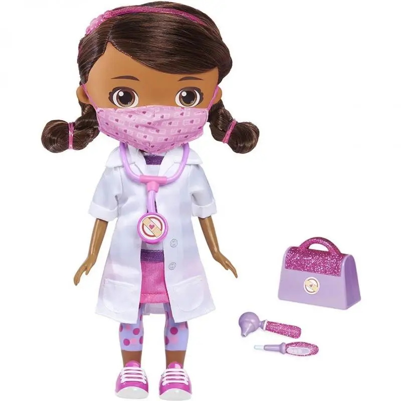 

Doc Mcstuffins Wash Your Hands Doctor Doll Set Collectible Anime Figure Fashion Surprise Sing Doll Birthday Gift for Girls