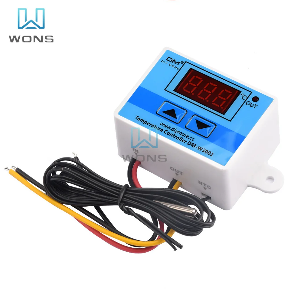 M452 Temperature Humidity Dual Output Controller W3001 W3002 W3003 W3005 LED Digital Display Thermostat Thermometer Sensor Probe
M452 Temperature Humidity Dual Output Controller W3001 W3002 W3003 W3005 LED Digital Display Thermostat Thermometer Sensor Probe