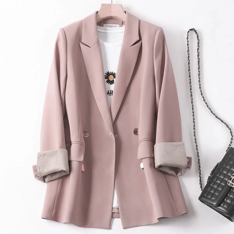 2021 Plus size Women Double Breasted Blazers and Jackets Work Office Lady Outwear Slim Women Suit Business Female Blazer Coat
2021 Plus size Women Double Breasted Blazers and Jackets Work Office Lady Outwear Slim Women Suit Business Female Blazer Coat