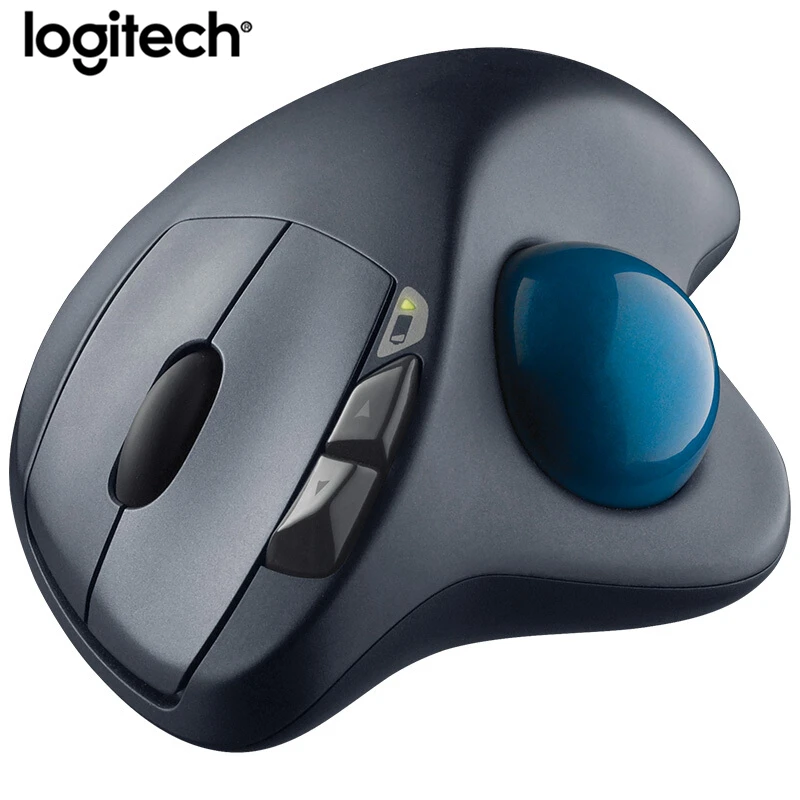 Logitech M570 Беспроводной Мышь с 2 4 ГГц 1000 Точек на дюйм оптический трекбол
