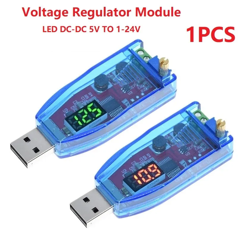 1PC DC-DC 5V To 1-24V USB Step Up Down Power Supply Module Boost Converter Power Supply Regulator Module Electrical Module
1PC DC-DC 5V To 1-24V USB Step Up Down Power Supply Module Boost Converter Power Supply Regulator Module Electrical Module