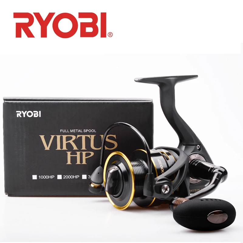 RYOBI VIRTUS HP спиннинг рыболовная Reels2000/3000/4000/6000/8000 4 + 1BB 5 0: 1/5.1:1 Шестерни Максимальный