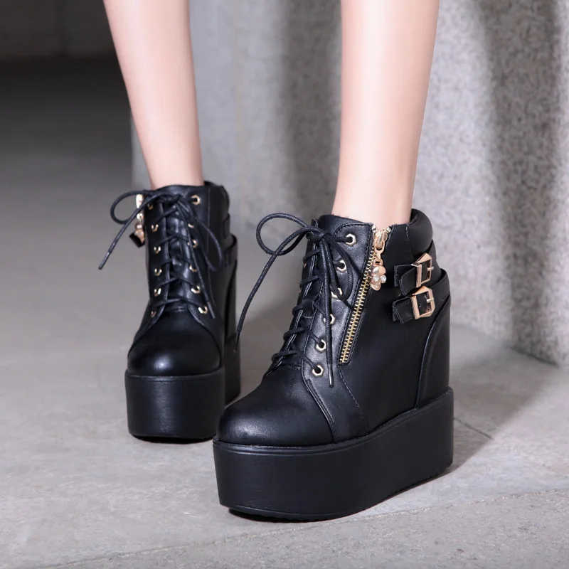 Женские ботинки на платформе 6 см, черные ботинки с застежкой-молнией, размер 38, 39
Женские ботинки на платформе 6 см, черные ботинки с застежкой-молнией, размер 38, 39