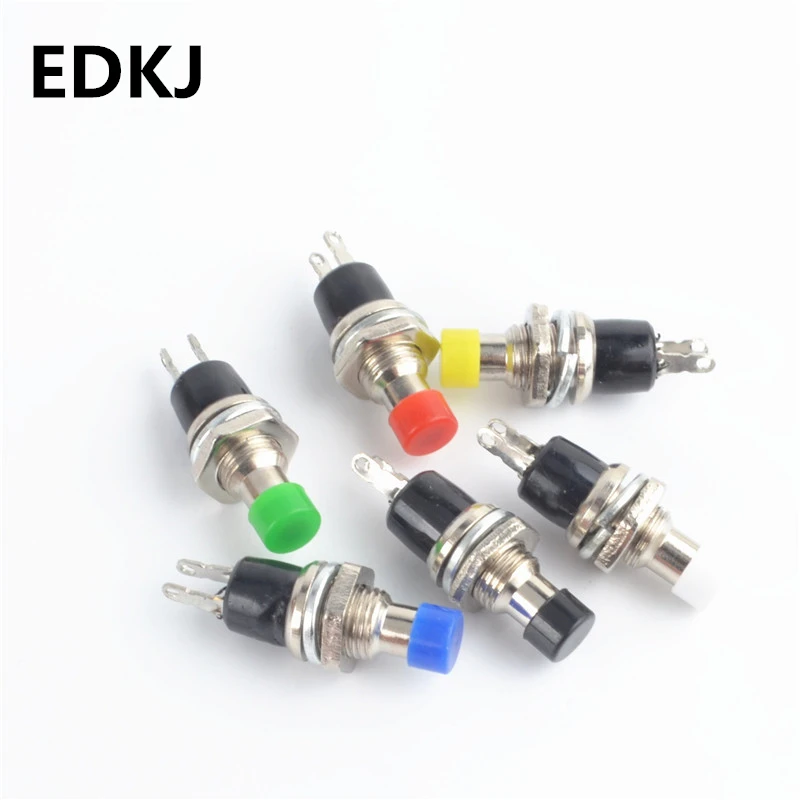 5pcs Small round button PBS-110/NO NC 2 foot self-resetting No lock switch Button switch 7MM miniature Color mixing
5pcs Small round button PBS-110/NO NC 2 foot self-resetting No lock switch Button switch 7MM miniature Color mixing