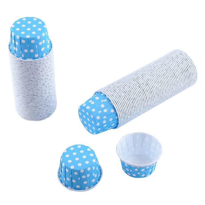 100 Paper Cake Cup Cake Lining Packaging Muffin Baking Cup Party Wedding Christmas Cup (Blue Dots)
100 Paper Cake Cup Cake Lining Packaging Muffin Baking Cup Party Wedding Christmas Cup (Blue Dots)
