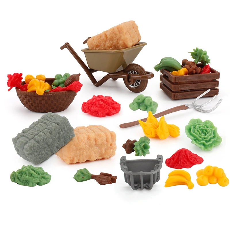 Children's Day Toys Simulation Desktop Farm Scene Sand Table Accessories Model Creative Fruits Ornaments Boy Girl Gift
Children's Day Toys Simulation Desktop Farm Scene Sand Table Accessories Model Creative Fruits Ornaments Boy Girl Gift