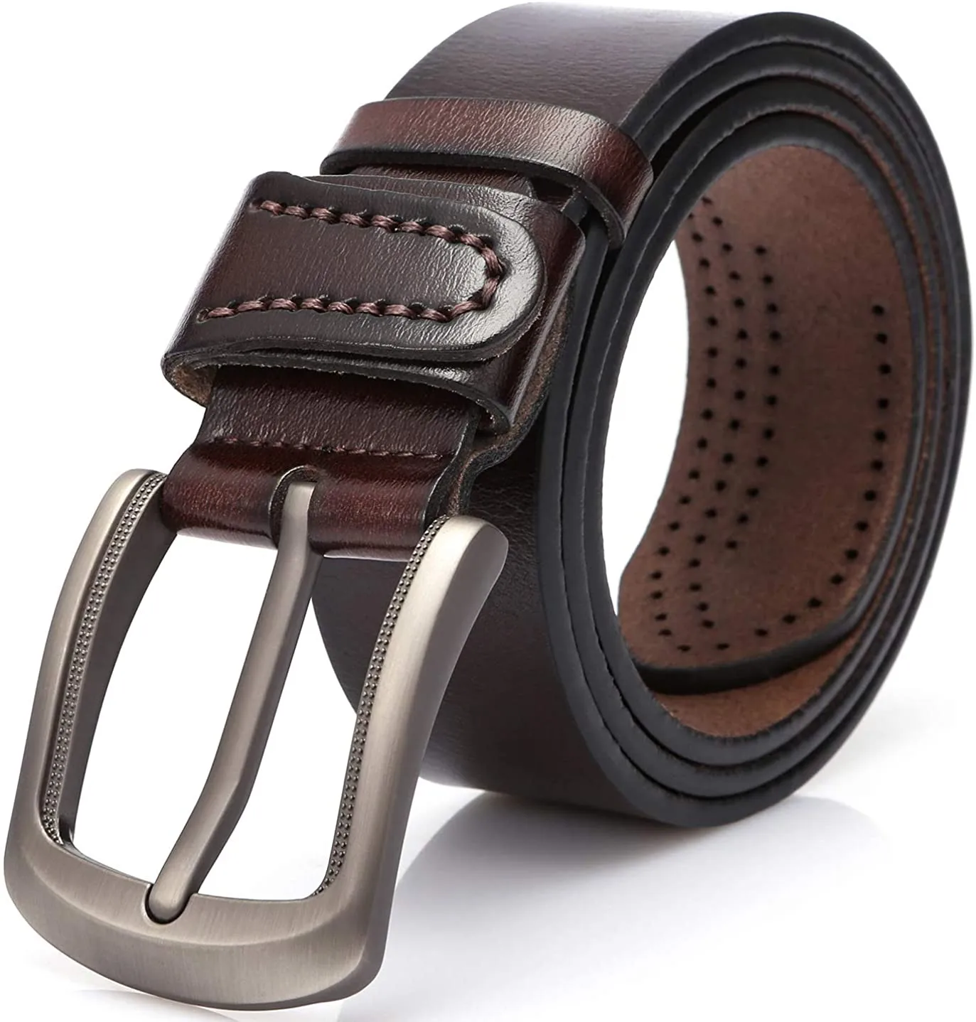 Man Belt Fashion Designed High Quality Trendy PU Leather Pin Buckle Strap Fancy for Cowboy Jeans
Man Belt Fashion Designed High Quality Trendy PU Leather Pin Buckle Strap Fancy for Cowboy Jeans