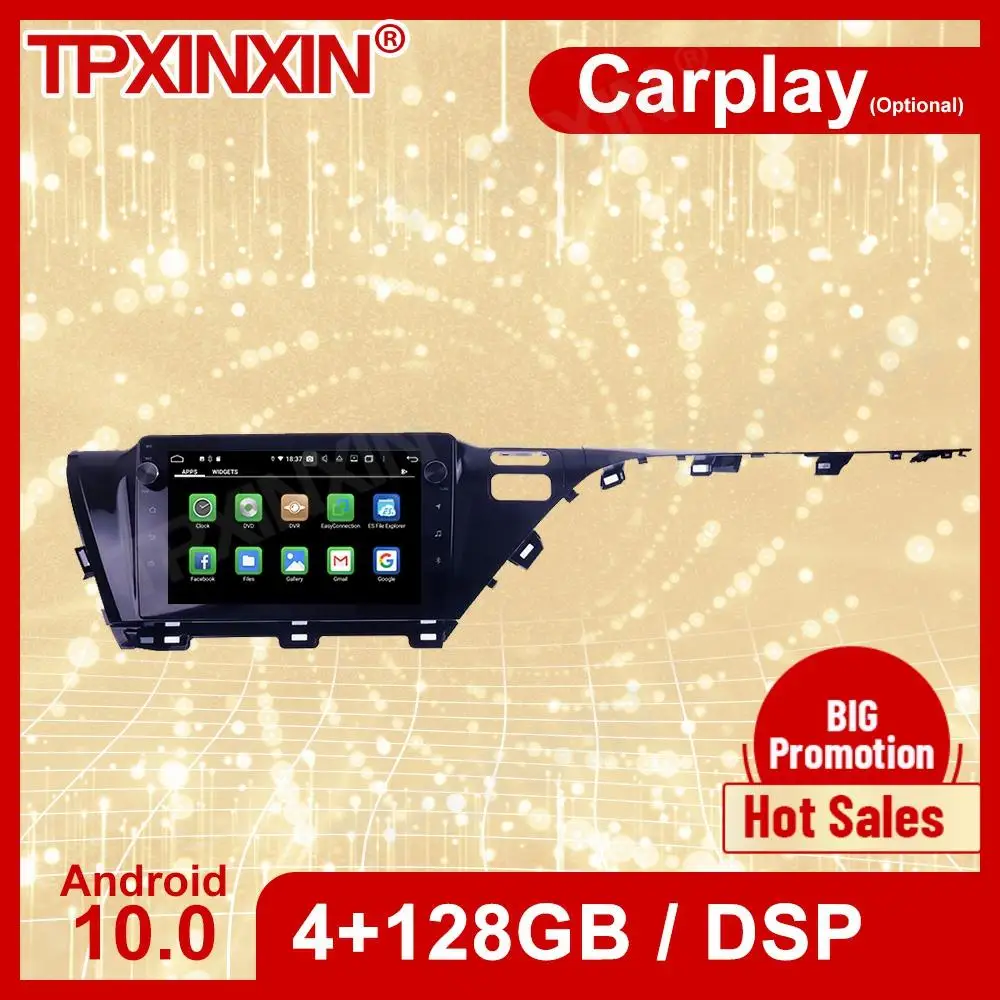 Wireless Carplay 2 Din Car Android10 Stereo Receiver For Toyota Camry 2018 2019 GPS Radio Audio Recorder Head Unit Player Screen
Wireless Carplay 2 Din Car Android10 Stereo Receiver For Toyota Camry 2018 2019 GPS Radio Audio Recorder Head Unit Player Screen