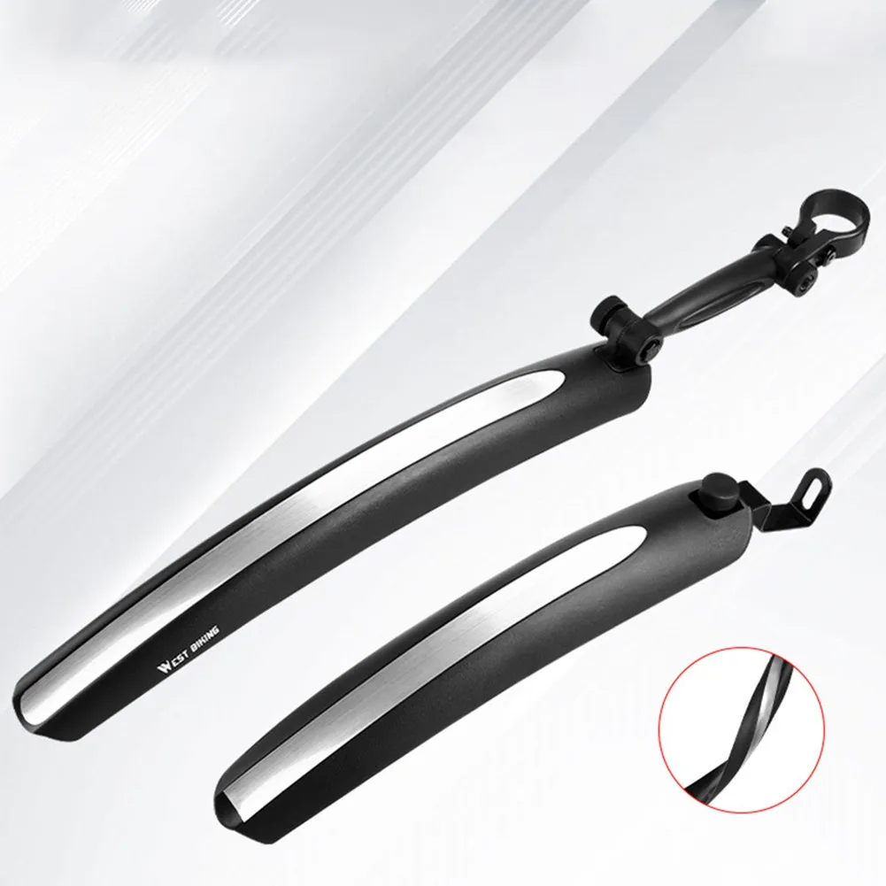 MTB Folding Bicycle Front Rear Mudguard Splash Fender Set For 20-26 Inch Mountain Bike Reflective Mudguard Cycling Part Gear
MTB Folding Bicycle Front Rear Mudguard Splash Fender Set For 20-26 Inch Mountain Bike Reflective Mudguard Cycling Part Gear