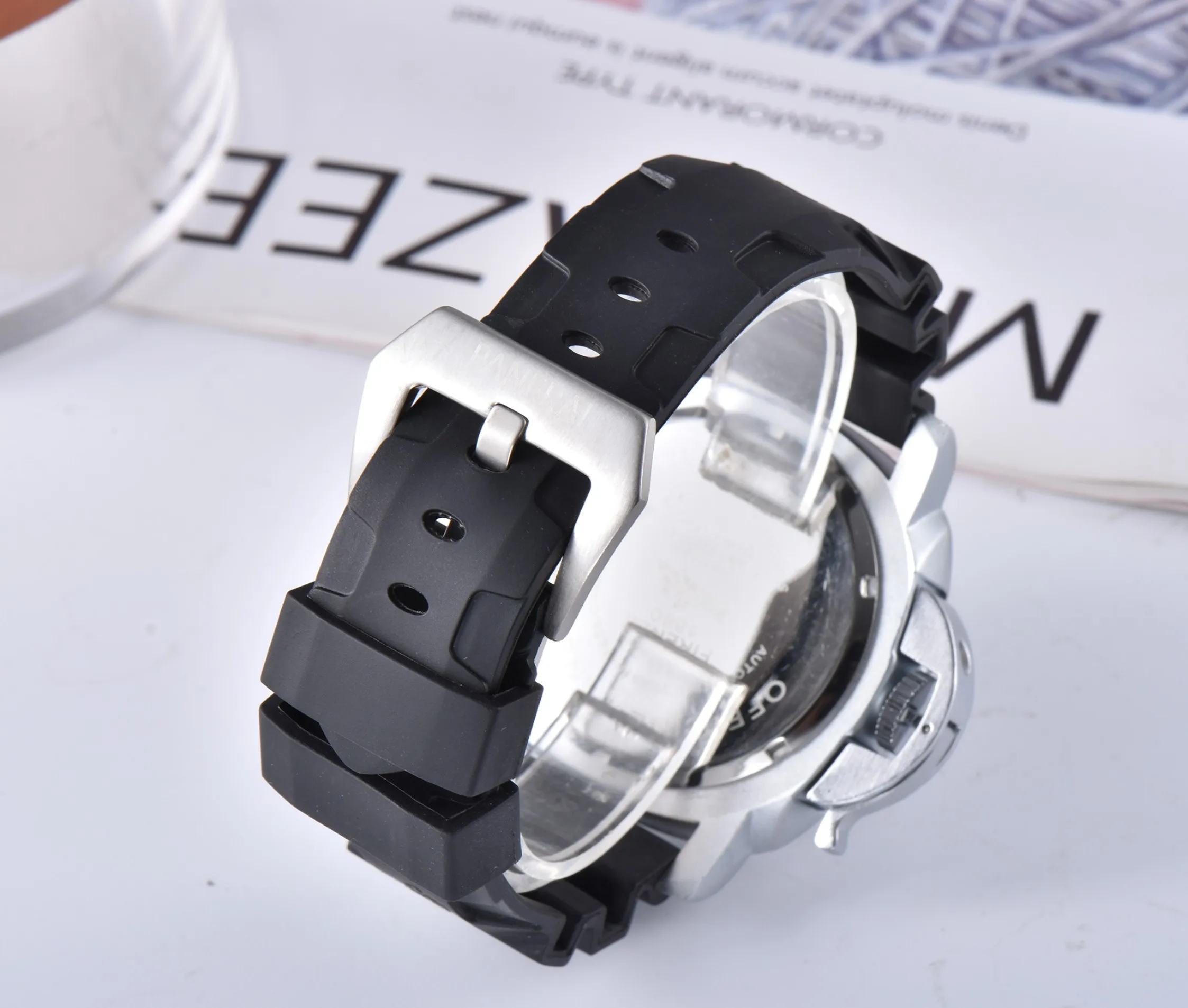 Men Watch Luxury Submerisble1209 LUMINOR-Top Brand Men's Mechanical Watches Automatic Tourbillon Business Mens Wristwatch
Men Watch Luxury Submerisble1209 LUMINOR-Top Brand Men's Mechanical Watches Automatic Tourbillon Business Mens Wristwatch
