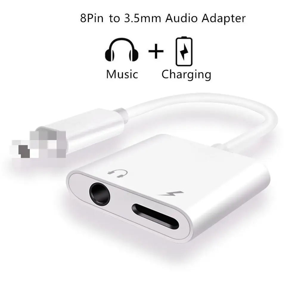 2 in 1 Lightning To 3.5mm Aux Dual Jack Splitter Earphone Audio Adapter For iPhone 7 8 X XS Converter Multifunction Cable
2 in 1 Lightning To 3.5mm Aux Dual Jack Splitter Earphone Audio Adapter For iPhone 7 8 X XS Converter Multifunction Cable