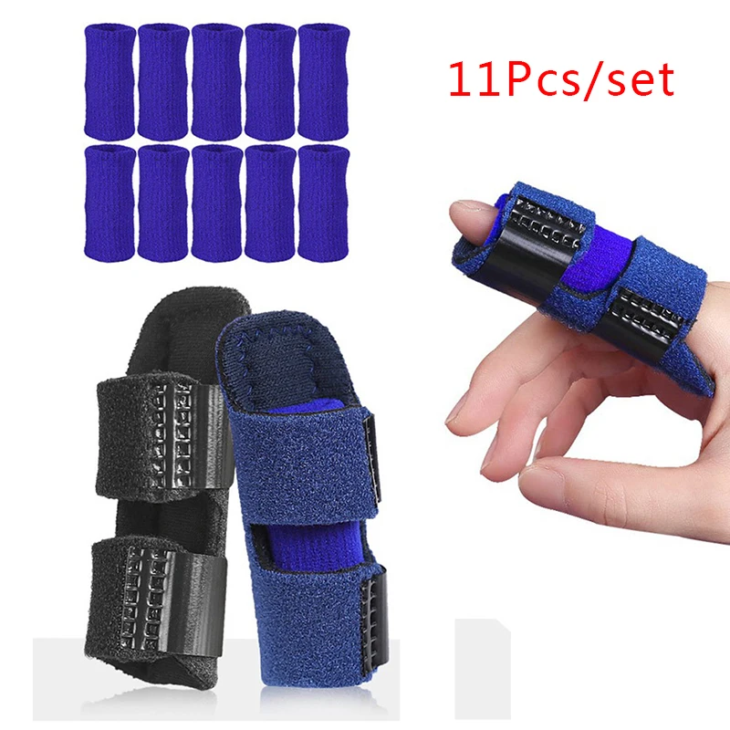 1Pc Pain Relief Aluminium Finger Splint With 10pcs Adjustable Tape Bandage FractureProtection Brace Corrector Support
1Pc Pain Relief Aluminium Finger Splint With 10pcs Adjustable Tape Bandage FractureProtection Brace Corrector Support