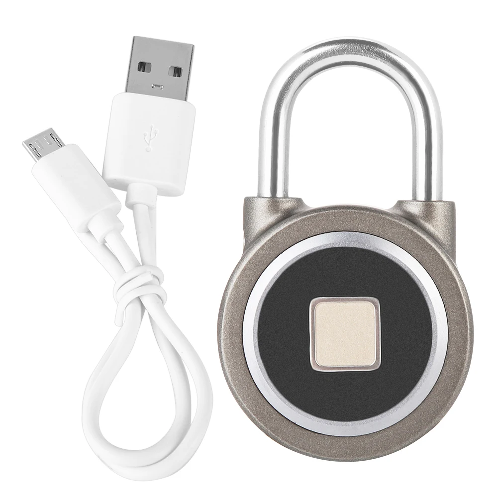 Fingerprint Smart Keyless Waterproof Bluetooth Lock APP Control Security Anti-Theft Padlock
Fingerprint Smart Keyless Waterproof Bluetooth Lock APP Control Security Anti-Theft Padlock