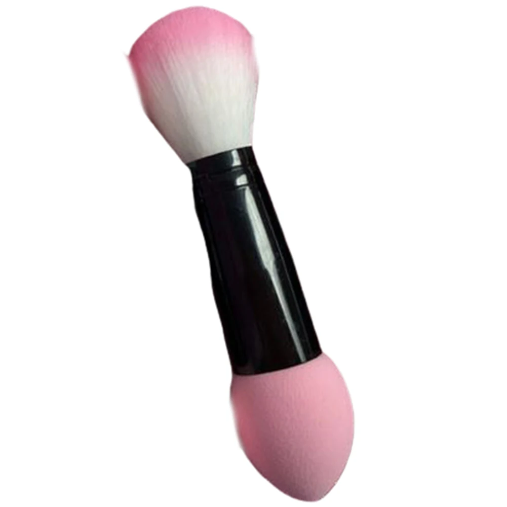 New Professional Double-Heads Soft Hair Blusher Brush with Sponge Puff Makeup Tool
New Professional Double-Heads Soft Hair Blusher Brush with Sponge Puff Makeup Tool