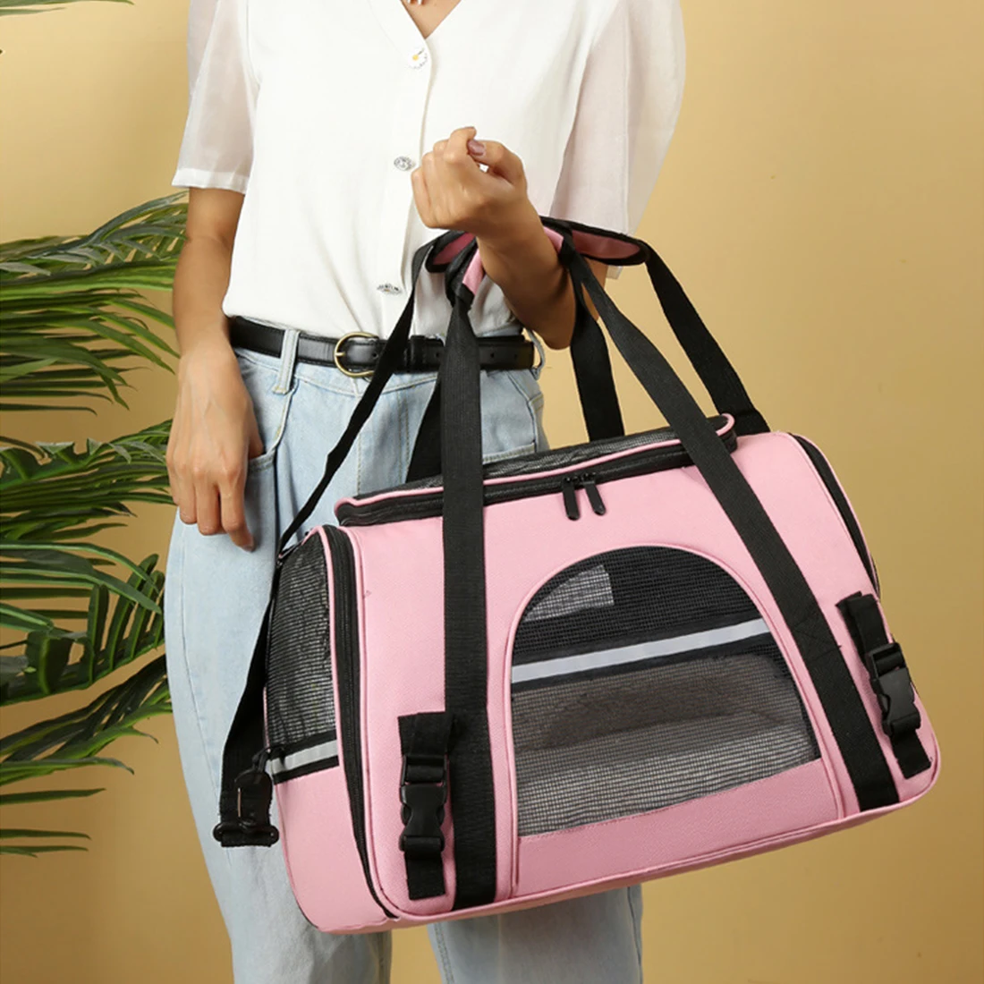 Dog Carrier Bags Portable Pet Cat Dog Backpack Breathable Cat Carrier Bag Travel Carrier Bag Accessories For Cats Small Dog
Dog Carrier Bags Portable Pet Cat Dog Backpack Breathable Cat Carrier Bag Travel Carrier Bag Accessories For Cats Small Dog